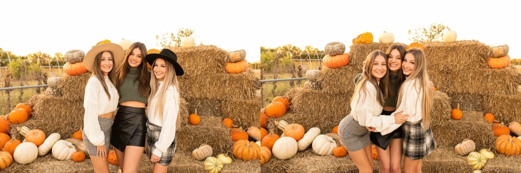Pumpkin patch styled photo shoot