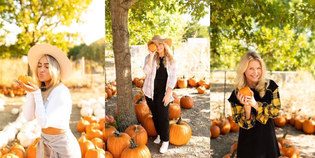 Fall Themed Senior Photos | Dallas
